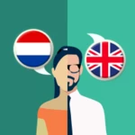 dutch-english translator android application logo